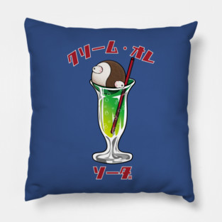 Cream Ole Soda Pillow