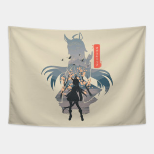 Oguri Cap Tapestry