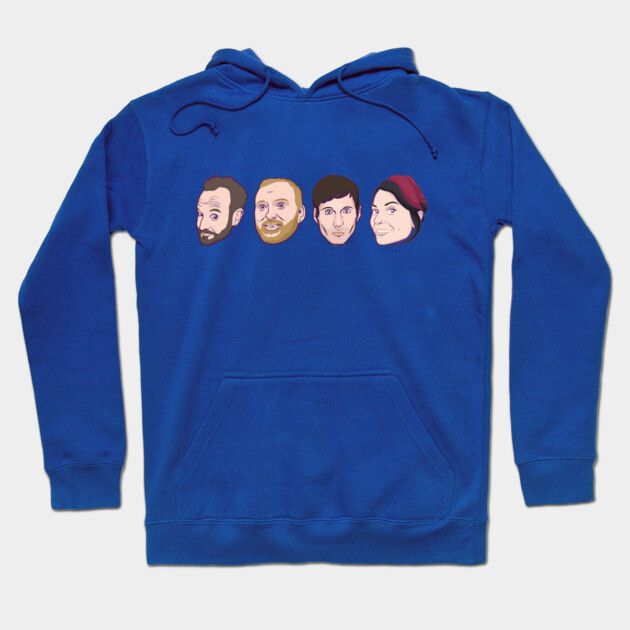 Multiple Nerdgasm - Just the heads, thanks! Hoodie by Multiple Nerdgasm