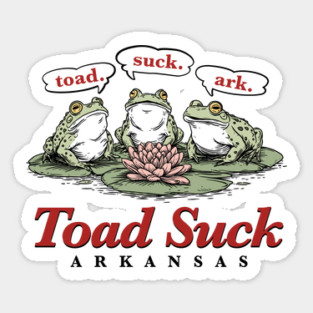 Toad Suck Buds Sticker
