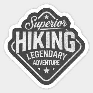Superior Hiking, Legendary Adventure Sticker