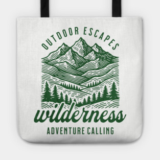Outdoor Escapes, Wilderness Adventure Calling Tote