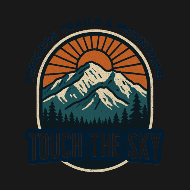 Timeless Trails and Mountains T-shirt by Vinokurio