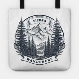 Sierra Wanderers Hiking T-shirt Tote