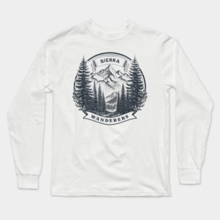 Sierra Wanderers Hiking T-shirt Long Sleeve T-Shirt