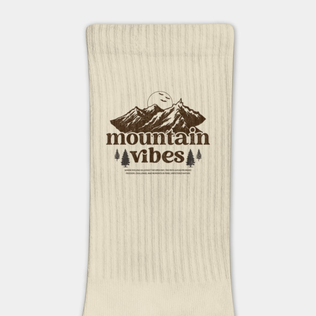 Mountain Vibes Hiking T-shirt by Vinokurio