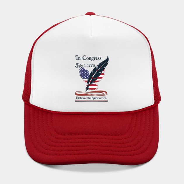 In Congress, July 4, 1776 Historical Independence Day by stitchloom