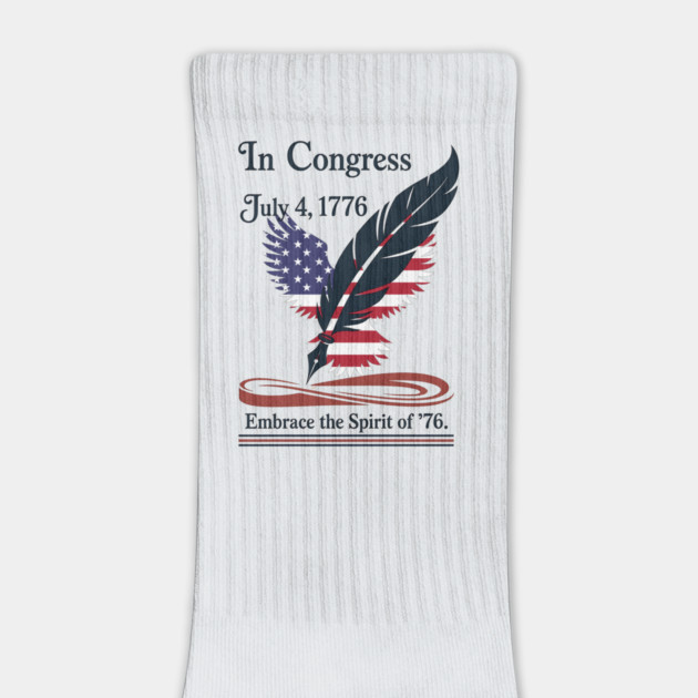 In Congress, July 4, 1776 Historical Independence Day by stitchloom