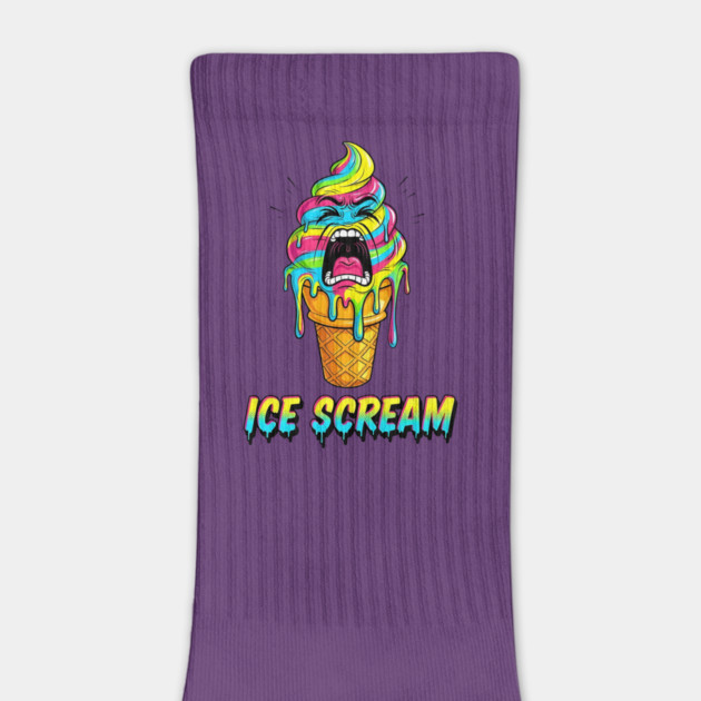 Ice Scream Funny Comic-Style Summer Gift by Groovy Outfits