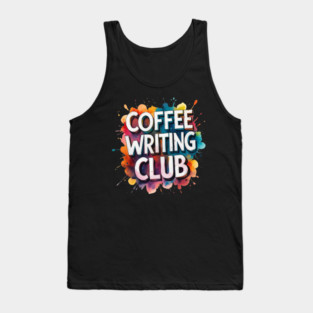 Coffee Writing Club Tank Top