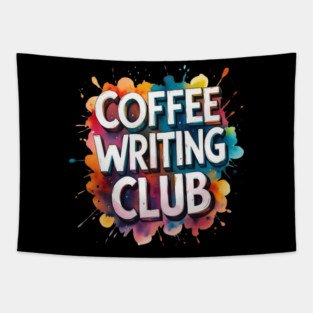 Coffee Writing Club Tapestry