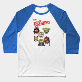 WWC Wrestlin' Warriors "Floating Heads" Baseball T-Shirt