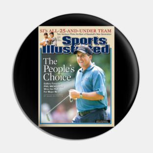 Phil Mickelson The Peoples Choice Pin