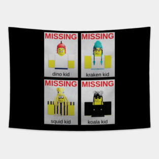 Missing Kids Rescue 99 Nights in the Forest Roblox Tapestry
