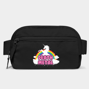 death metal parody funny unicorn Bag