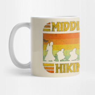 middle earth hiking club Mug