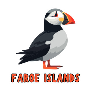 Faroe Islands Souvenir / Puffin Faroe Islands T-Shirt