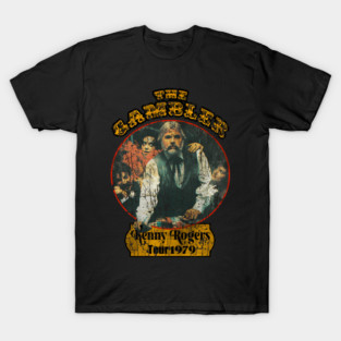Kenny Rogers – The Gambler Tour 1979 T-Shirt