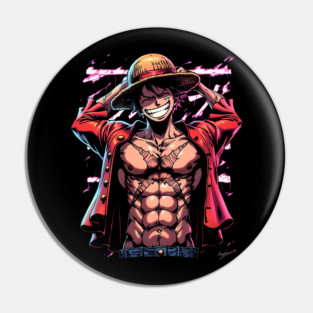 Monkey D. Luffy – Straw Hat Pirate Captain Pin