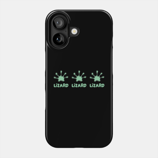 Lizard-Lizard-Lizard-Meme Phone Case by Creatifly Graphic Tees