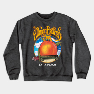 The Allman Brothers Band – Eat a Peach Vintage Concert Art Crewneck Sweatshirt