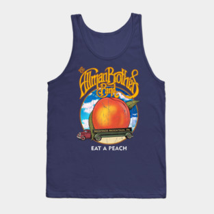 The Allman Brothers Band – Eat a Peach Vintage Concert Art Tank Top