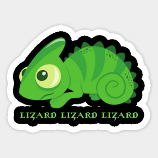 Lizard-Lizard-Lizard-Meme Sticker