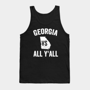 Vintage Georgia Vs All Y'All Georgia Tank Top