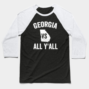 Vintage Georgia Vs All Y'All Georgia Baseball T-Shirt