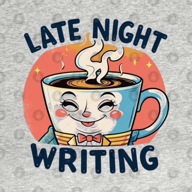 Late Night Coffee Writing by SR8891