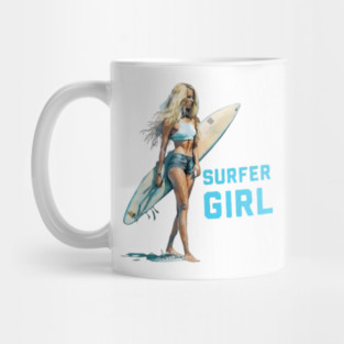 Surfer Girl Mug