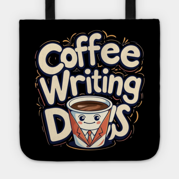Coffee Writing Day one Tote by SR8891