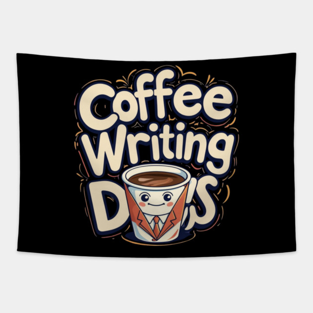 Coffee Writing Day one Tapestry by SR8891