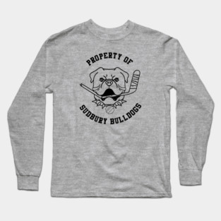 Shoresy Hoodie Merch - Hockey Jersey Sudbury Blueberry Bulldogs Shirt Long Sleeve T-Shirt