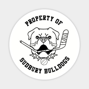 Shoresy Hoodie Merch - Hockey Jersey Sudbury Blueberry Bulldogs Shirt Magnet