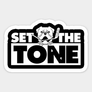 Shoresy Hoodie Merch - Set The Tone Hockey Jersey Sudbury Blueberry Bulldogs Meme Magnet