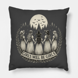 girls-will-be-girls Pillow