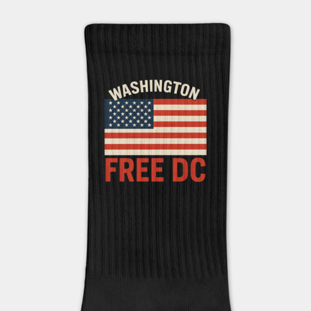 Washington Free DC – Patriotic American Flag Statehood Design by ArtistTee ⭐⭐⭐⭐⭐