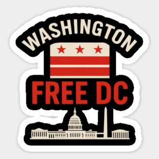 Washington - Free - DC Magnet