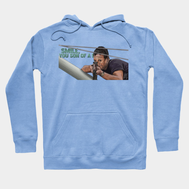 JAWS: Smile, You Son of a-- Hoodie by 51Deesigns