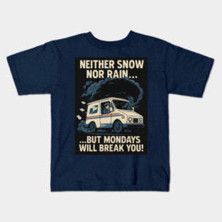 USPS Mondays Kids T-Shirt