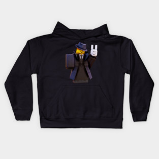 C00lkidd Mafioso Forsaken Roblox Character Kids Hoodie