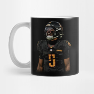 Jayden Daniels Vintage Retro Mug