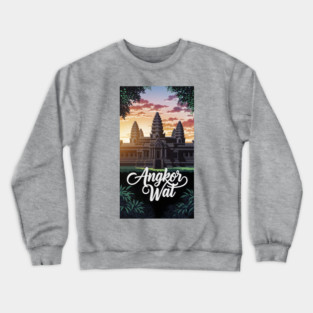Angkor Wat Crewneck Sweatshirt