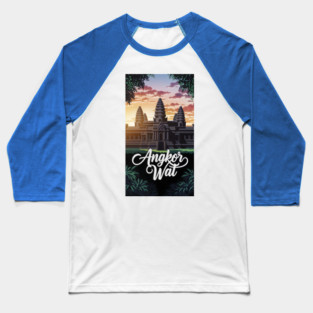 Angkor Wat Baseball T-Shirt