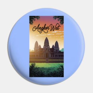 Angkor Wat Sunrise Pin