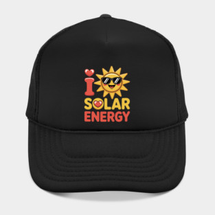 I Love Solar Energy Hat
