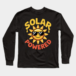 Solar Energy Solar Panel Renewable Energy Long Sleeve T-Shirt