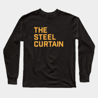 Pittsburgh Steelers - Steel Curtain Long Sleeve T-Shirt