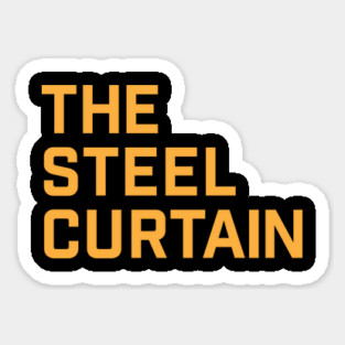 Pittsburgh Steelers - Steel Curtain Magnet